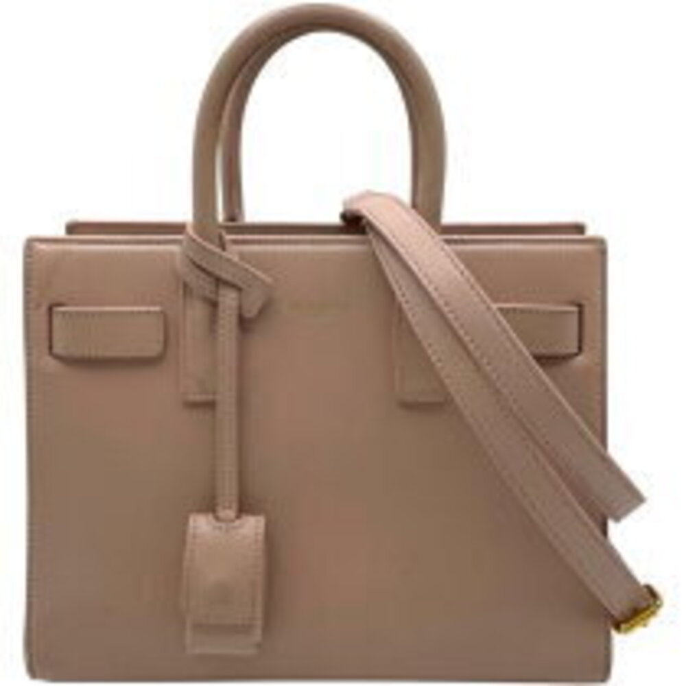 Saint Laurent Sac de Jour Pink Leather Shoulder Bag